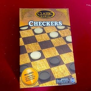 Brand new checkers